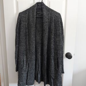 Barefoot Dreams Charcoal CozyChic Lite Cardigan